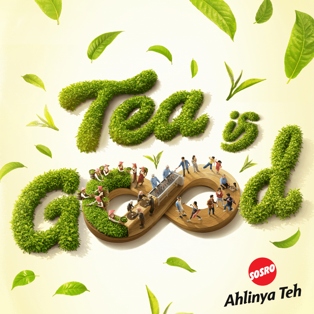 #TeaIsGood:  Dibalik Keaslian Rasa Alami Tehbotol Sosro, Ada Ketelitian dan Konsistensi yang Jadi Tradisi.